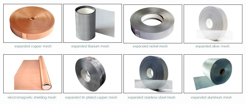 Pure Titanium Expanded Metal Mesh Anode