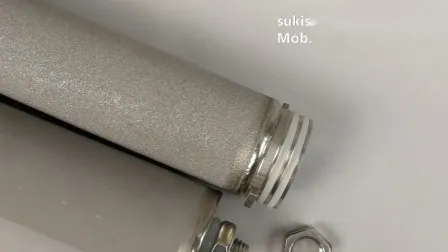 Filtro de varilla de titanio para la industria farmacéutica