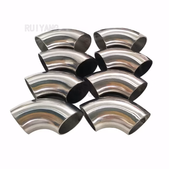 Codos de titanio para instalación de tuberías ASTM B363 con bridas B16.5