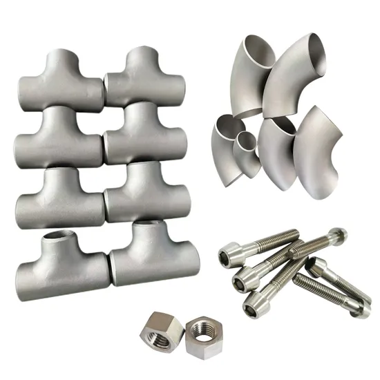 Accesorios de tubería de titanio/Proveedor de codo de titanio