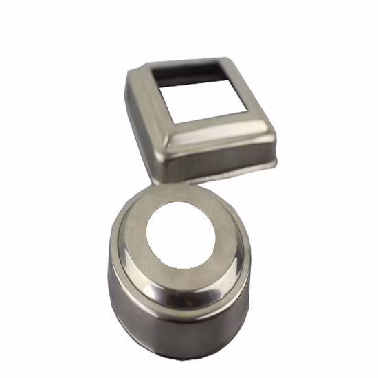 Chapa de acero inoxidable de aluminio personalizada OEM, estampado, doblado, embutición profunda 304, formando piezas giratorias